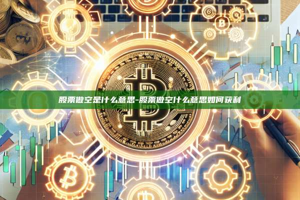 股票做空是什么意思-股票做空什么意思如何获利