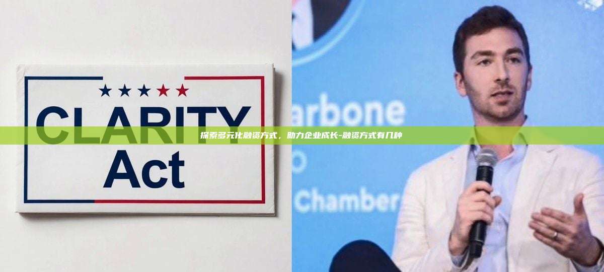 探索多元化融资方式,助力企业成长-融资方式有几种