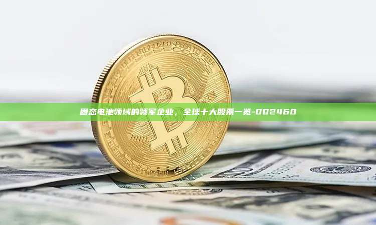 固态电池领域的领军企业,全球十大股票一览-002460